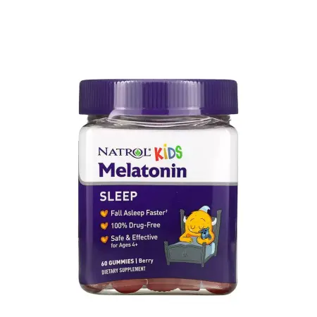 Natrol Kids Melatonin Berry Gummies (60 Gummies, Berry) - Natrol