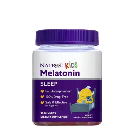 Natrol Kids Melatonin Berry Gummies (90 Gummies, Berry) - Natrol