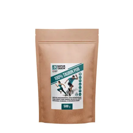 Natur Tanya 100% Taurine Powder - Additive Free (500 g, Naturally Plain) - Natur Tanya