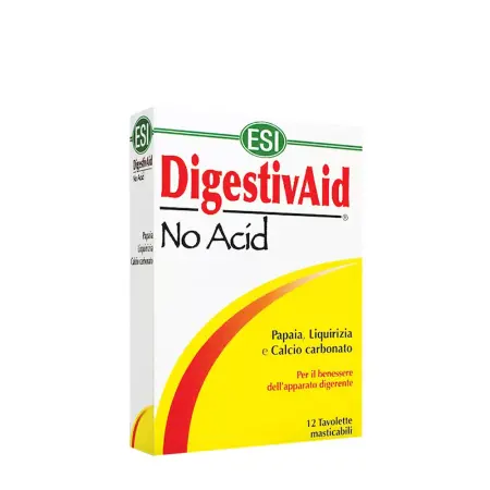 Natur Tanya ESI® DigestivAid No Acid - Stop for acids! (12 tablets) - Natur Tanya