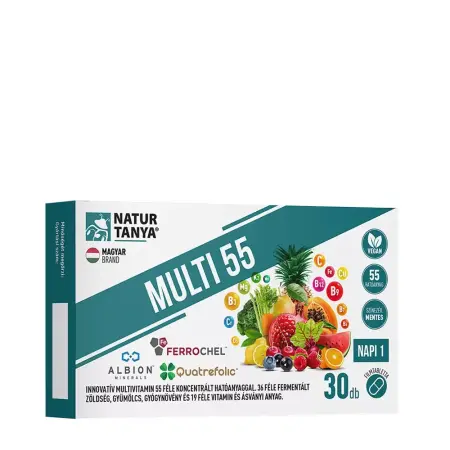 Natur Tanya Multi 55 - Fermented Multivitamin (30 Tablets) - Natur Tanya