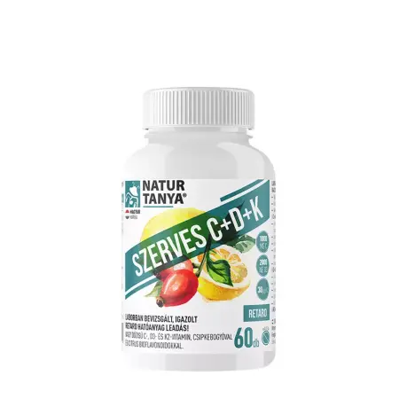 Natur Tanya Organic C+D+K (60 Tablets) - Natur Tanya