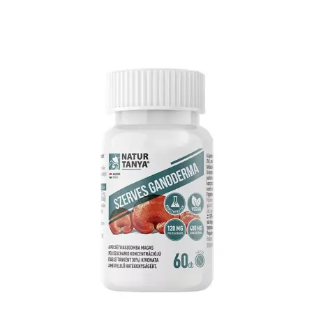 Natur Tanya Organic Ganoderma (60 Tablets) - Natur Tanya