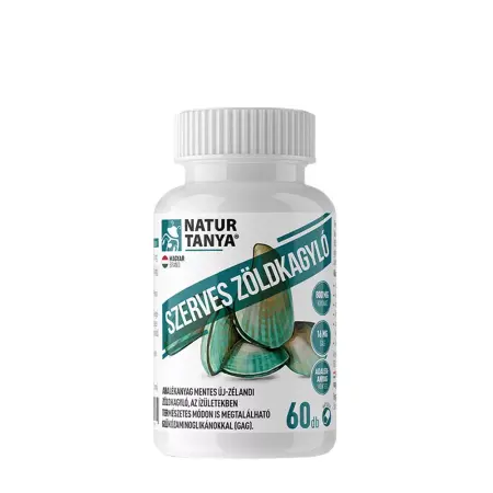 Natur Tanya Organic Green Mussels (60 Capsules) - Natur Tanya