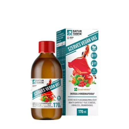 Natur Tanya Organic Vegan Iron Syrup (170 ml) - Natur Tanya
