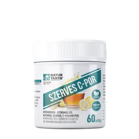 Natur Tanya Organic Vitamin C powder (60 Servings, Ginger-Lemon) - Natur Tanya