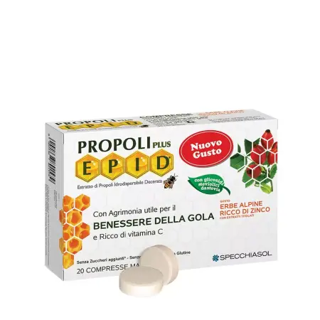 Natur Tanya S. EPID Propolis Pill with Alpine Herb, Zinc, Vitamin C (20 db) - Natur Tanya