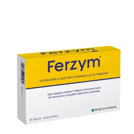 Natur Tanya S. Ferzyme Intestinal Flora Capsules (30 Capsules) - Natur Tanya