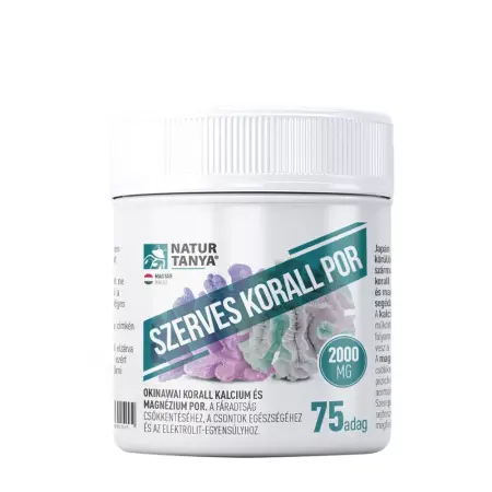 Natur Tanya Szerves Korall Por (150 g) - Natur Tanya