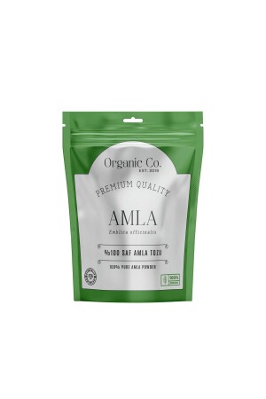 Natural and Chemical-Free Pure Amla Powder (HAIR DYEING AND CARE) Amla 100gr. - Organic Co