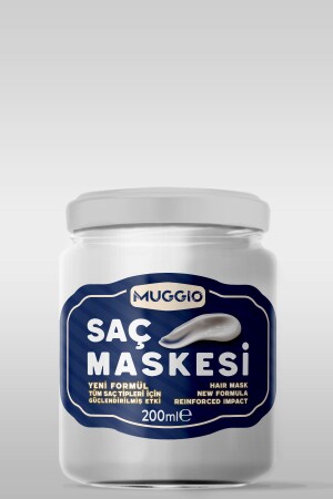 Natural Care Hair Mask 200 ml mayonnaise1 - Muggio