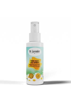 Natural Chamomile Extract Color Lightening Hair Spray Chamomile Water 100 ml - Dr. Lavender