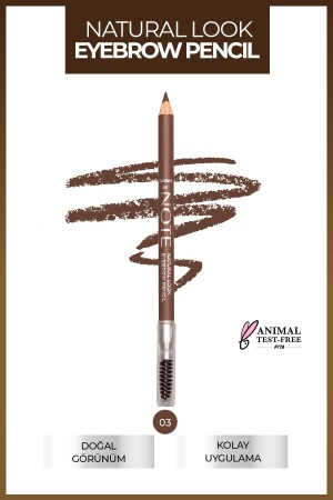 Natural Eyebrow Pencil 03 - Note Cosmetics