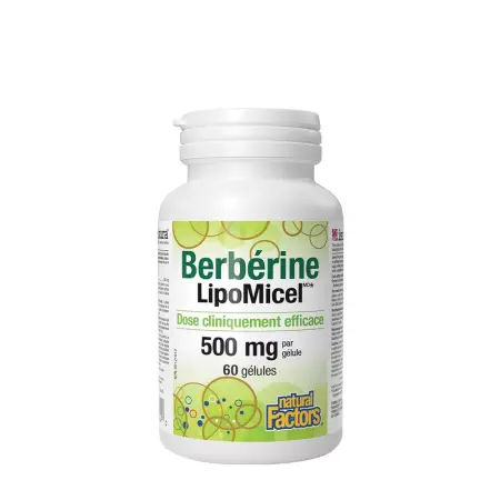 Natural Factors Berberine LipoMicel Matrix (60 Softgels) - Natural Factors