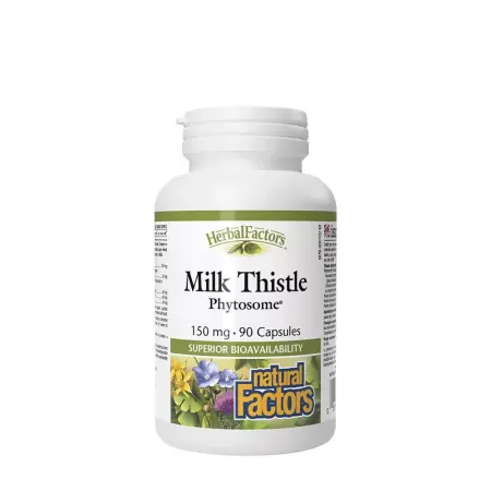 Natural Factors Milk Thistle Phytosome 150 mg (90 Capsules) - Natural Factors