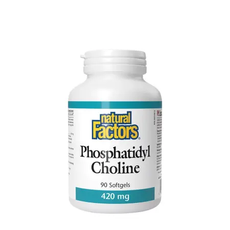 Natural Factors Phosphatidyl Choline 420 mg (90 Softgels) - Natural Factors