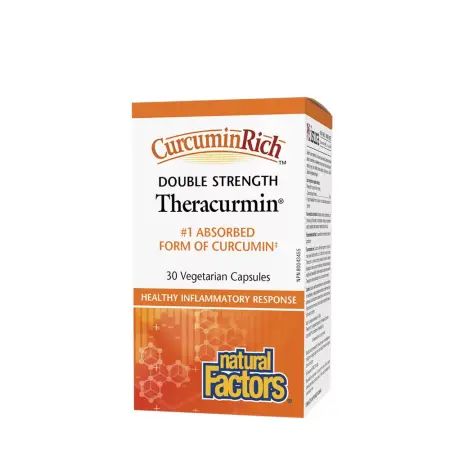 Natural Factors Theracurmin Double Strength 60 mg (30 Capsules) - Natural Factors