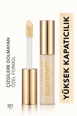Natural Finish Concealer (COOL UNDERTONE) – Stay Perfect Concealer – 001 Fair – 8682536037419 - Flormar
