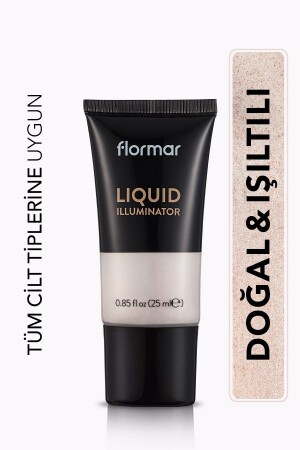 Natural Glow Liquid Illuminator (LIGHT TONE) Liquid Illuminator-001 Star Glow-8690604534746 - Flormar