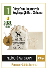 Natural Goat Milk and Olive Oil Solid Soap Goat Milk Hand Soap Intensive Moisturizing Pouch Gift 150 Gr 15301173 - Olivos