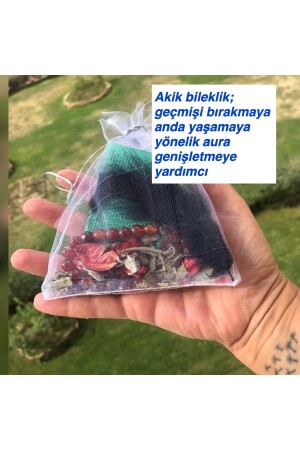 Natural Healing Stone - Agate Natural Healing Stone Bracelet that helps you stay in the moment - Bircan Yıldırım Niyet Bulutları