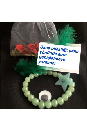Natural Healing Stone -bracelet- Natural Healing Stone Aventurine Bracelet that helps luck/fortune - Bircan Yıldırım Niyet Bulutları