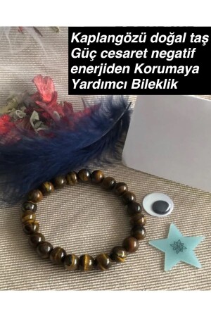 Natural Healing Stone-bracelet Natural Stone Bracelet Helping Protection From Evil Eye And Negative Human - Bircan Yıldırım Niyet Bulutları