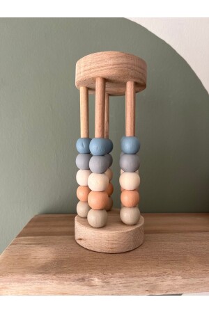 Natural Healthy Wooden Toy Montessori Abacus Math Children Baby Room Decor DRAOA151222 - DORU