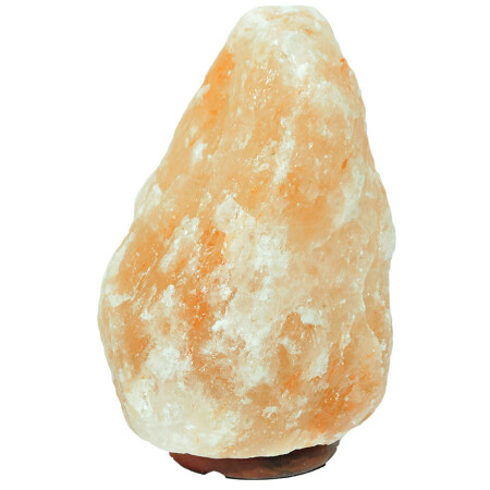 Natural Himalayan Rock Salt Lamp with Wired Bulb Pink 6-7 Kg - Lokmanavm