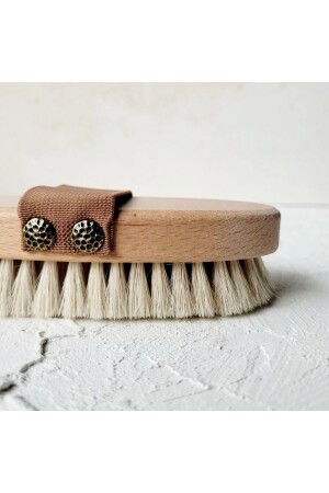 Natural Horsehair Body Brush - Dry Brushing - Zeero