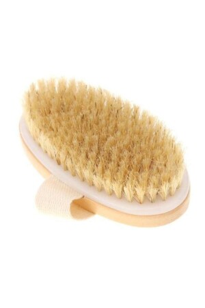 Natural Horsehair Brush Bath Massage Peeling Cellulite Stretch Mark Remover Natural Body Brush - Savoryhome