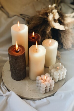 Natural Marble Marfil Serving Plate Presentation Tray - PeraMarble