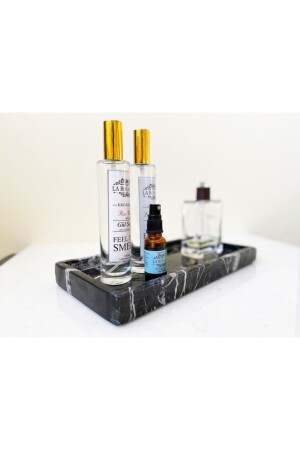 Natural Marble Rectangular Tray & Presenter & Organizer 15x30 Organizer Box BLKR - Modestmar