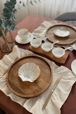 Natural Placemat 2 Pcs Vintage 30x45 Cm - Cotton Maison