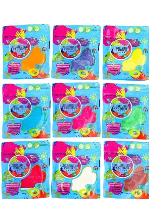 Natural Play Dough Set of 9 Eco-friendly Package (9*130GR) - Mammacomicadough