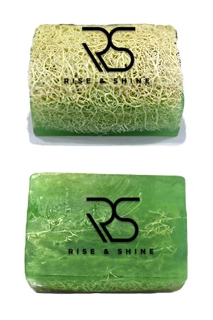 Natural Pumpkin Fiber Aloe Vera Soap 130 Gr RS0057 - rise and shine