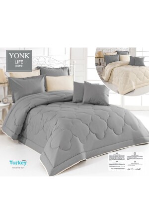 Natural Ranforce King Size Sleeping Set-plain - Zarif Home