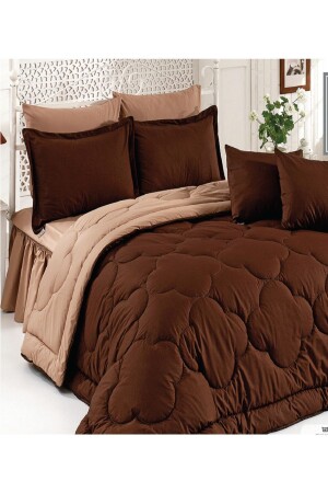Natural Ranforce Single Sleeping Set-plain - Zarif Home
