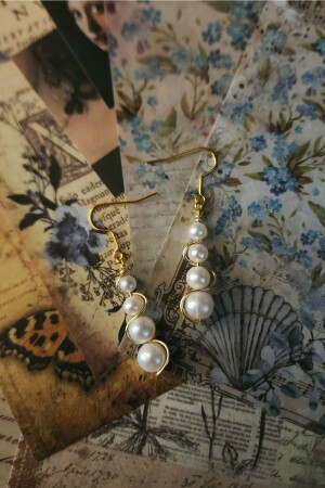 Natural Real Pearl Freya Earring PD72 - PermianDesign