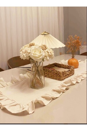 Natural Runner Vintage / Ruffled Edge Runner 40×110 - İdil