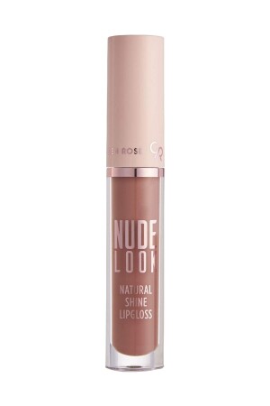 Natural Shine Lip Gloss - Nude Look Natural Shine Lipgloss No:01 Nude DeLight 8691190967406 - Golden Rose