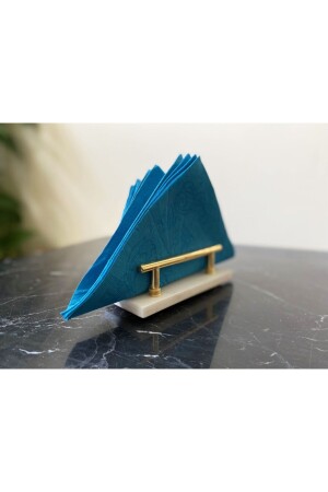 Natural White Marble Napkin Holder Slim CPTS - Modestmar