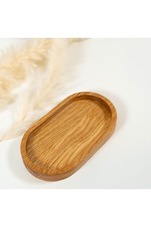 Natural Wooden Oval Snack Bowl Presentation Breakfast Oil Pot 6 Pieces RB. 014 - Rabo Craft