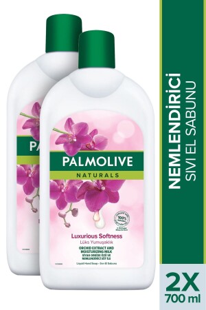 Naturals Siyah Orkide İpeksi Yumuşaklık Nemlendirici Sıvı El Sabunu 2 x 700 ml 87189513330622 - Palmolive