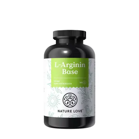 Nature Love L-Arginine Base (180 Capsules) - Nature Love