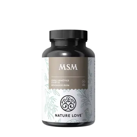 Nature Love MSM with Vitamin C (180 Tablets) - Nature Love