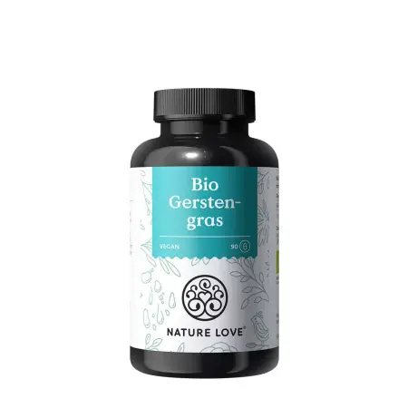 Nature Love Organic Barley Grass (90 Veg Capsules) - Nature Love
