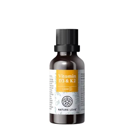 Nature Love Vitamin D3 & K2 (30 ml) - Nature Love