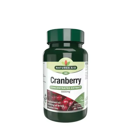 Natures Aid Cranberry 200 mg (30 Tablets) - Natures Aid