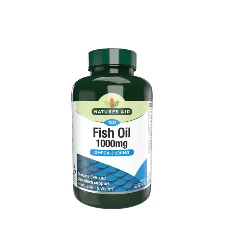 Natures Aid Fish Oil 1000 mg (90 Softgels) - Natures Aid